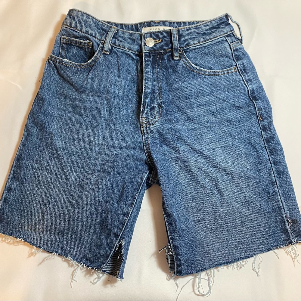 Pacsun dark wash jorts